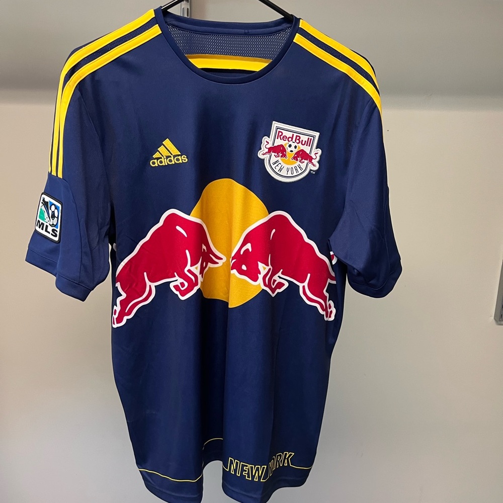 MLS Adidas New York Red Bulls Jersey Size M